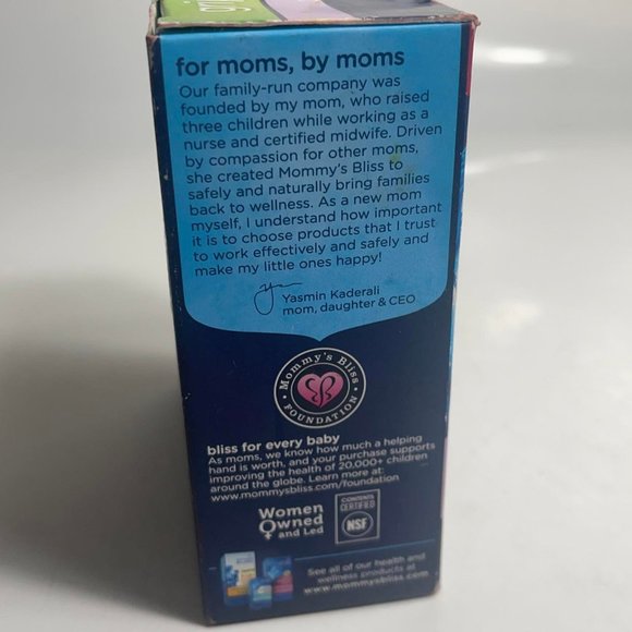 Mommy's Bliss Gripe Water Night Time Relieves Stomach Discomfort Night Time - Picture 2 of 6